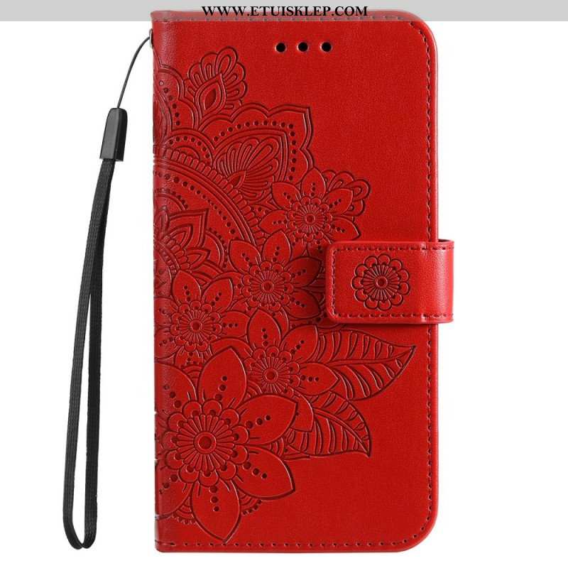 Etui Folio do Samsung Galaxy A53 5G Kwiatowa Mandala